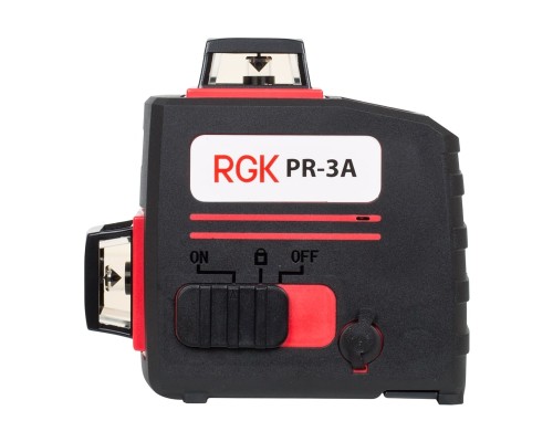 Лазерный уровень RGK PR-3A + штанга-упор RGK CG-2