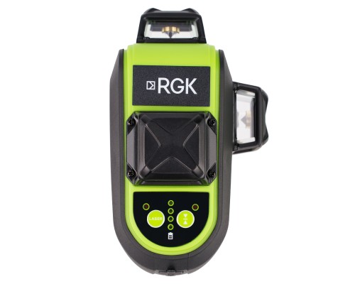 Комплект: лазерный уровень RGK PR-3G + штанга-упор