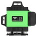 Лазерный уровень AMO LN 4D-360-4 с зеленым лучом