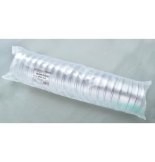Чашка Петри пластмассовая однократного применения диаметром 90 мм вентилируемая, односекционная в групповой упаковке, стерильная, п/с, уп.20 шт, Литопласт