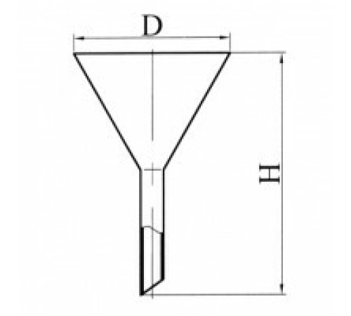 Лабораторная воронка В-36-50 мм