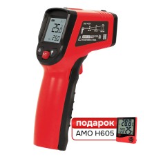 Комплект пирометра RGK PL-7 MAX и термогигрометра AMO H605