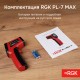 Комплект пирометра RGK PL-7 MAX и термогигрометра AMO H605