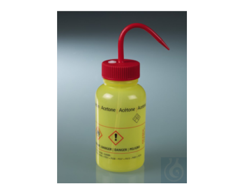 0310-2051 Бутылочка для промывки Burkle Safety "Ацетон", LDPE, 500 мл