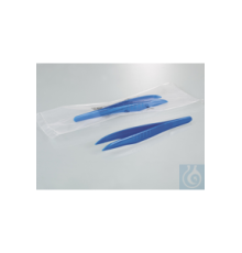 5378-1051 Burkle Пинцет одноразовый, заостренный, PS, синий, стерильный