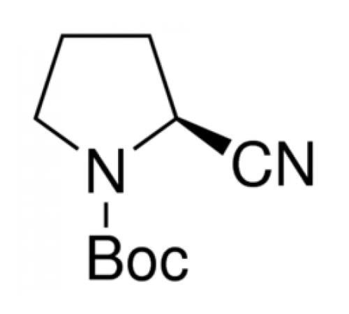 (S) - (-) - 1-Вос-2-цианопирролидин, 95%, Alfa Aesar, 250 мг