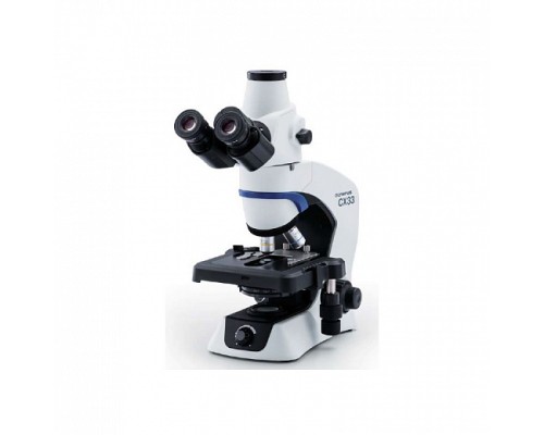 Микроскоп CX-33, прямой, тринокуляр, СП, ТП, План Ахромат 4х, 10х, 40х, 100хМИ, Olympus