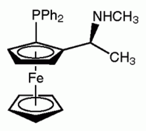 (S) - (+) - N-метил-1 - [(R) -2 - (дифенилфосфино) ферроценил] этиламин, Alfa Aesar, 1 г