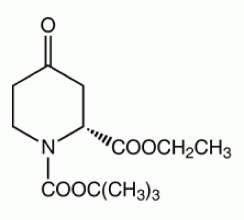 Этиловый эфир (R) - (+) - 1-Вос-4-оксопиперидин-2-карбоновой кислоты, 95%, Alfa Aesar, 1г