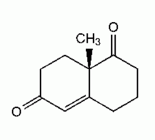 (S) - (+) -3,4,8,8-тетрагидро-8а-метил-1,6 (2H, 7H) -нафталиндион, 99%, Alfa Aesar, 2 г