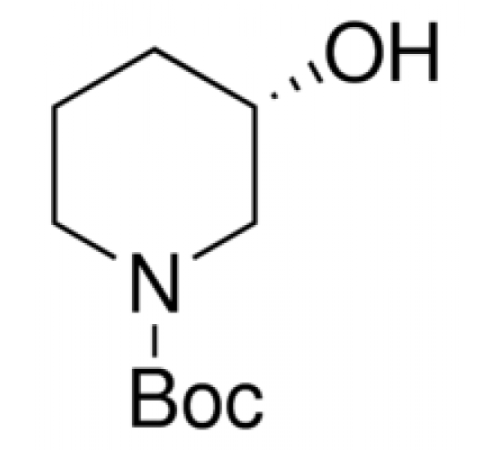 (S)-1-BOC-3-гидроксипиперидин, 97%, Acros Organics, 1г