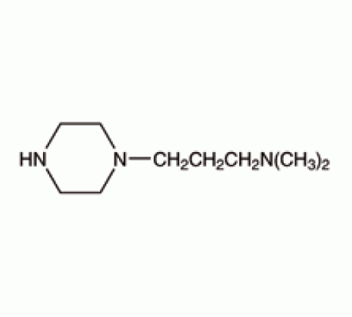 1 - (3-диметиламинопропил) пиперазин, 99%, Alfa Aesar, 1г