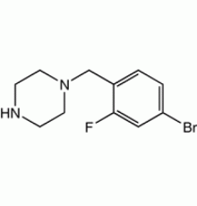 1 - (4-бром-2-фторбензил) пиперазин, 96%, Alfa Aesar, 5 г