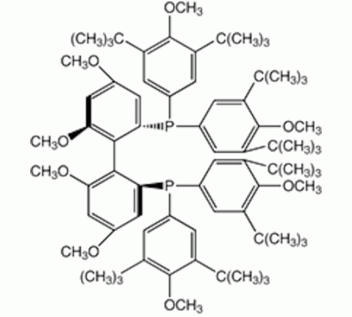 (S) -2,2 '-бис [бис (3,5-ди-трет-бутил-4-метоксифенил) фосфино] -4,4', 6,6 '-тетраметоксибифенил, 97 +%, Alfa Aesar, 250 мг