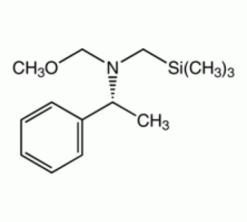 (R) - (+) - N-метоксиметил-N- (триметилсилил) метил-1-фенилэтиламин, тек. 85%, Alfa Aesar, 5 г