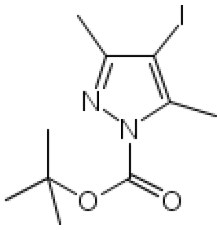 Трет-бутил 4-йод-3,5-диметил-1H-пиразол-1-карбоксилат, 97%, Maybridge, 1г