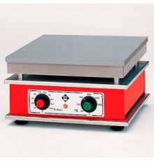 Нагревательная плитка Gestigkeit TH 12, 290 x 440 мм, 2,4 кВт, температура 50-300°C, с термостатом (Артикул TH 12)